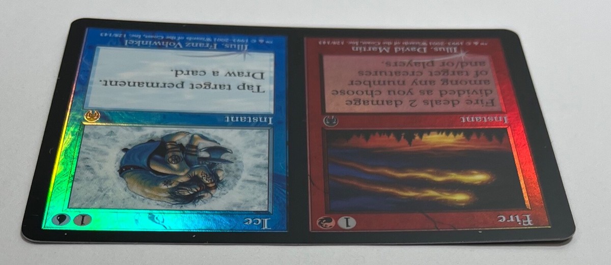 MTG FIRE // ICE (FOIL) Apocalypse (OldManMTG 003-180) | eBay