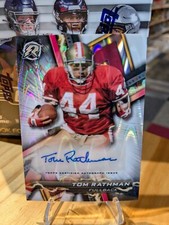 2024 Topps Composite Tom Rathman Resurgence White Power Surge Auto /20 49ers SSP
