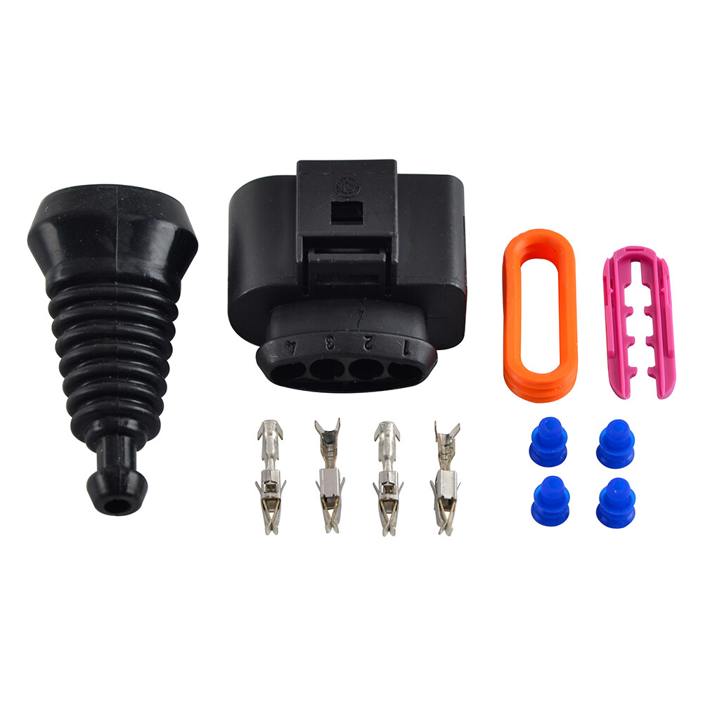 4PCS Ignition Coil Connector Repair Plug Kit Upgrade For Audi A4 A6 A8 For VW