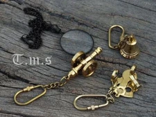 Nautical Key chain Pendant Key Ring Key chain Best Gift Item "Set Of 4 " pcs.