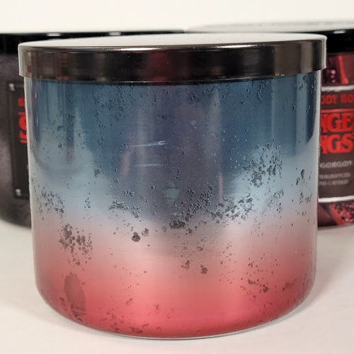 STRANGER THINGS BATH & BODY WORKS CANDELE CAPOVOLTA GIACCA DI PELLE DEMOGORGON - Foto 7 di 14