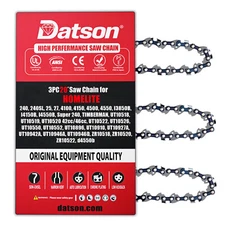 3 PCS 20" Chainsaw Chain for HOMELITE 240, 240SL, 25, 27, 4100, 4150, 4500, 4550