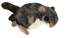 Folkmanis puppet FLYING SQUIRREL Brown 14" Plush Realistic Hand Soft Furry Toy