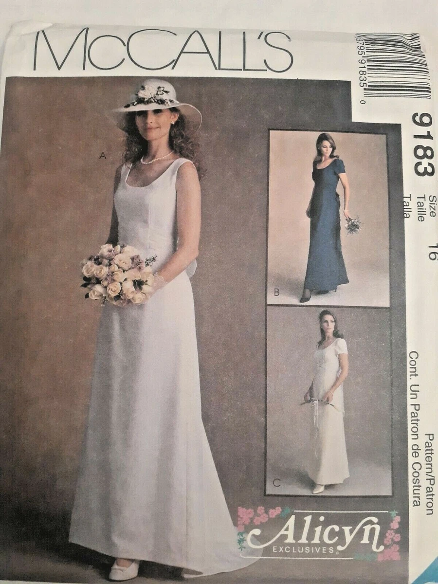 Simple wedding hotsell dress patterns
