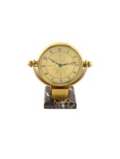 Raro orologio da tavolo Jaeger-Le Coultre con movimento 8 giorni Hermès Paris anni '40