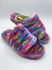 UGG Fluff Yeah Pixelate 1129072K Multicolor Women  s Shoes Slippers Size 6