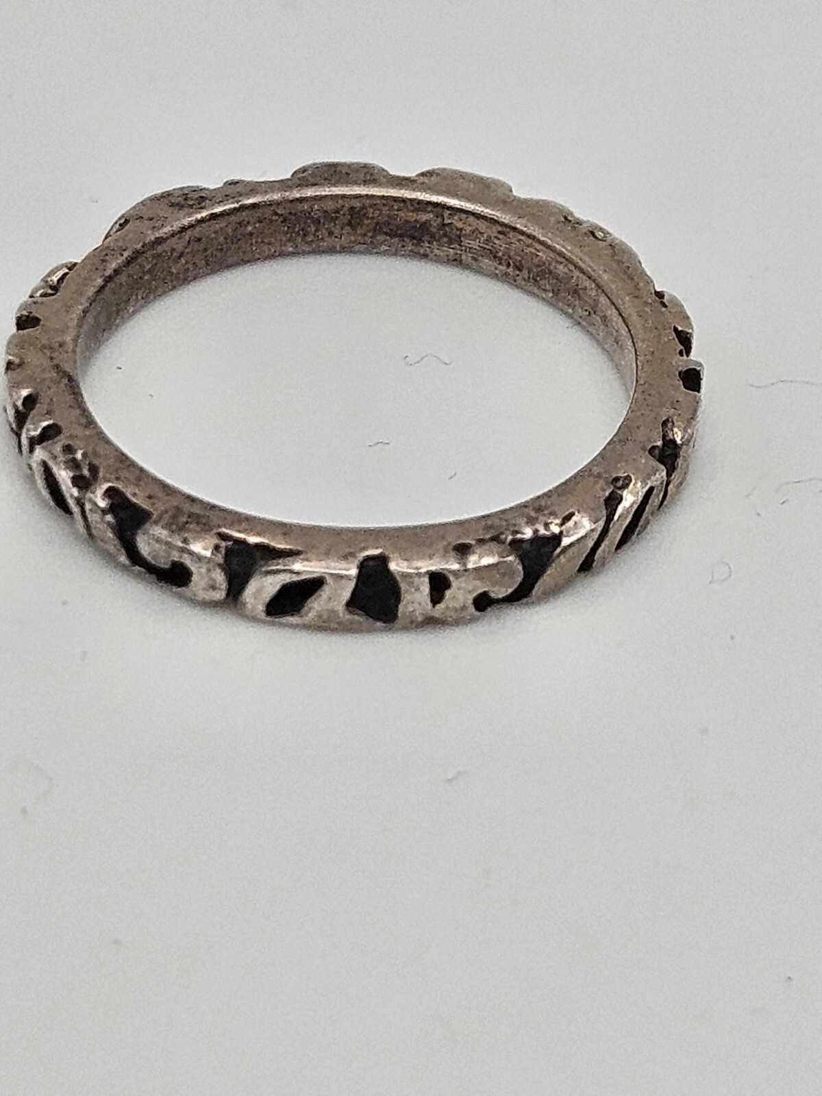 Silpada Sterling Silver Scroll Stackable Band Rin… - image 1