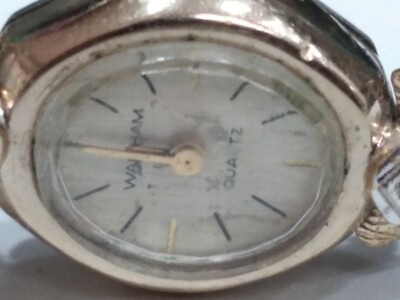 Ladies Waltham Quartz Watch Not Working Untested For Parts 