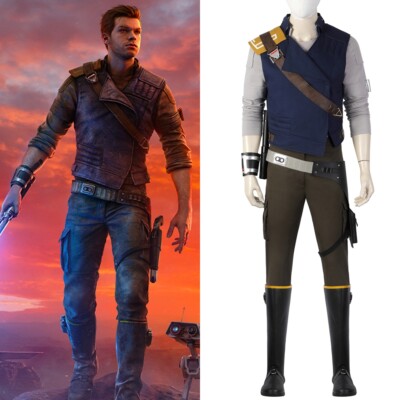 Star Wars Jedi Survivor Cal Kestis Costume Cosplay Suit Handmade - Main Image