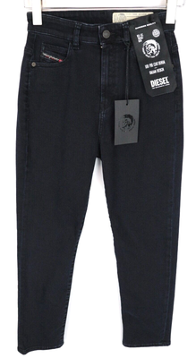 DIESEL D-Eiselle 069GL Women Jeans W24/L30 Straight Blue Cotton 