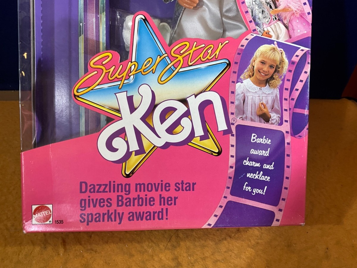 K10-76 BARBIE DOLL - SUPER STAR KEN - DAZZLING MOVIE STAR K10-76 BARBIE DOLL - SUPER STAR KEN - DAZZLING MOVIE STAR