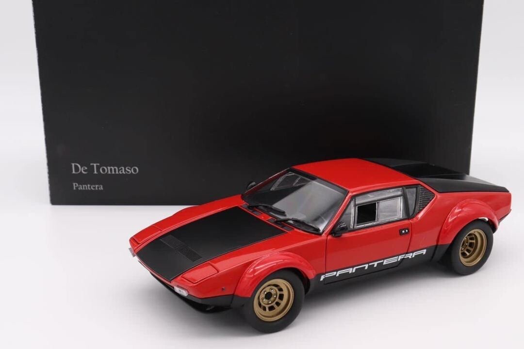 1/18 Scale De Tomaso Pantera GT4 Red/Black KY8853R Car Toy Hobby