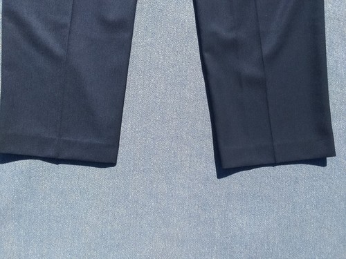 NWT Lauren Ralph Lauren Dress Pants Men's Size 42 X 30 Navy Blue Flat Front - Picture 11 of 11