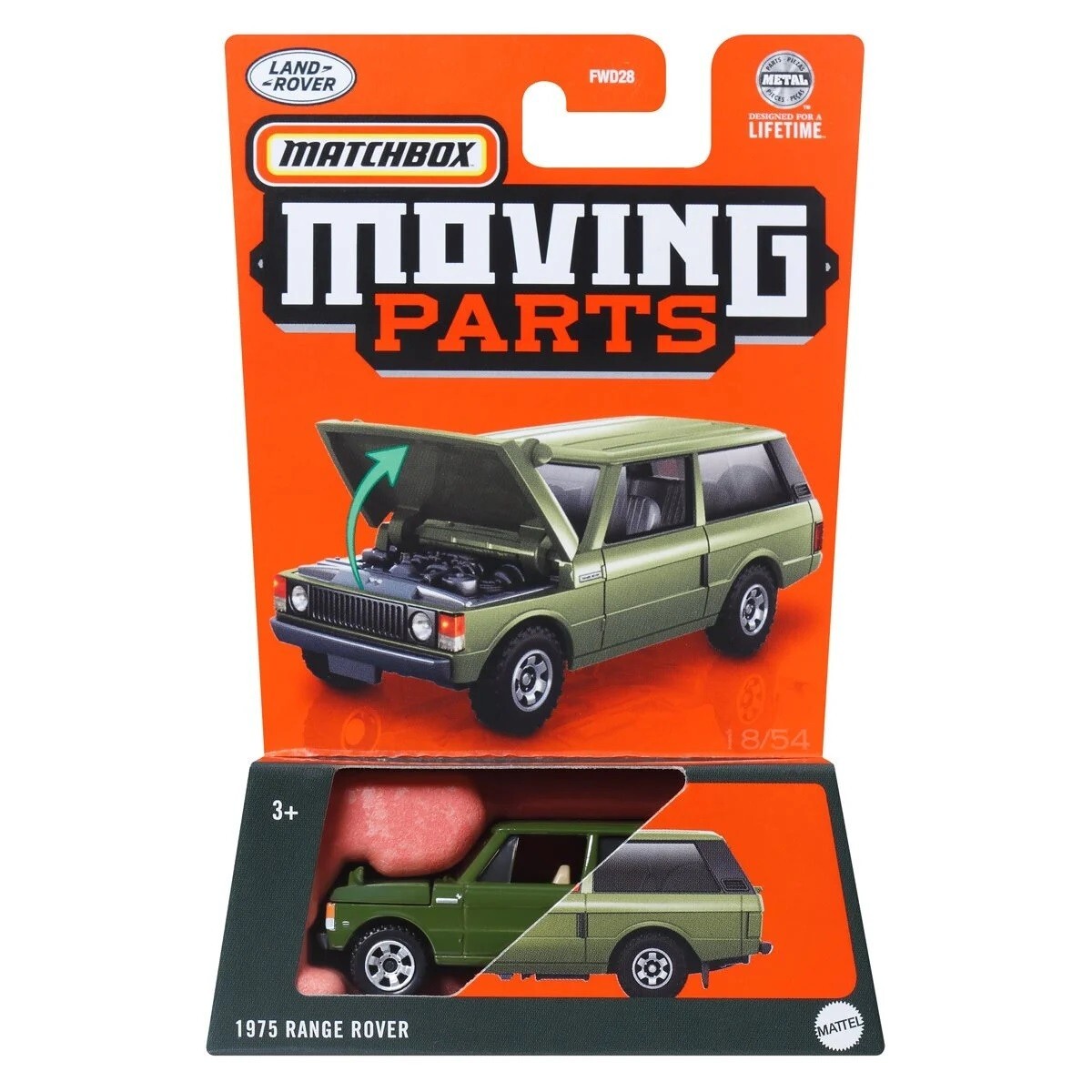 Matchbox - 2024 Moving Parts 18/54 1975 Range Rover (BBHVN07) | eBay