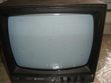 VINTAGE HITACHI MONITOR MODEL VM-1220U TURNS ON
