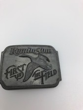 Vintage Belt Buckle - Remington First In The Field