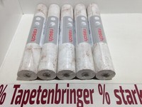 Vliestapete Rasch 5X 520149 (5Rollen) Putzoptik Shabby Creme Braun Restposten