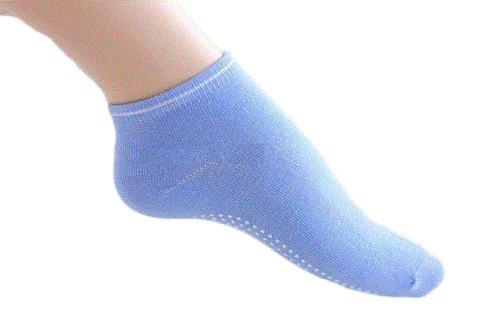 Five Toe/Reg Yoga Socks - Rubber Sole Yoga Pilates Fitness Grip Excercise Socks - Picture 6 of 17