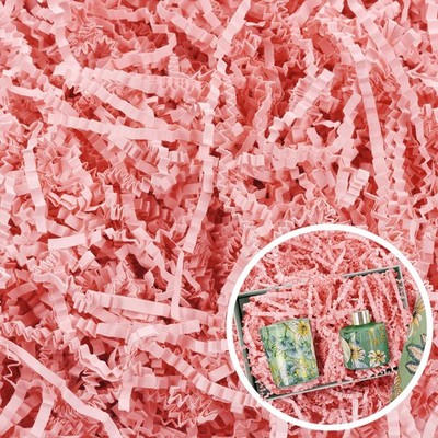 1/2 LB Pink Crinkle Cut Paper Shred Filler Gift Baskets Box Easter Grass