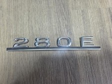Typenzeichen Typenschild Schriftzug Type Emblem Mercedes 280E 280 E W114 W 114