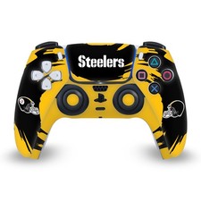 OFFICIAL NFL PITTSBURGH STEELERS VINYL SKIN FOR SONY PS5 DUALSENSE CONTROLLER