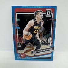 2023-24 Panini Donruss Optic Bogdan Bogdanovic Aqua Prizm #110 Numbered /249