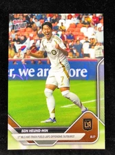 2025 Topps Now MLS Son Heung-Min #95 "1st MLS Hat-Trick" Los Angeles FC