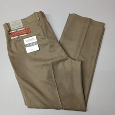 Perry Ellis Portfolio Luxury Dress Pants Men's Size 36x29 Toast Modern Fit 