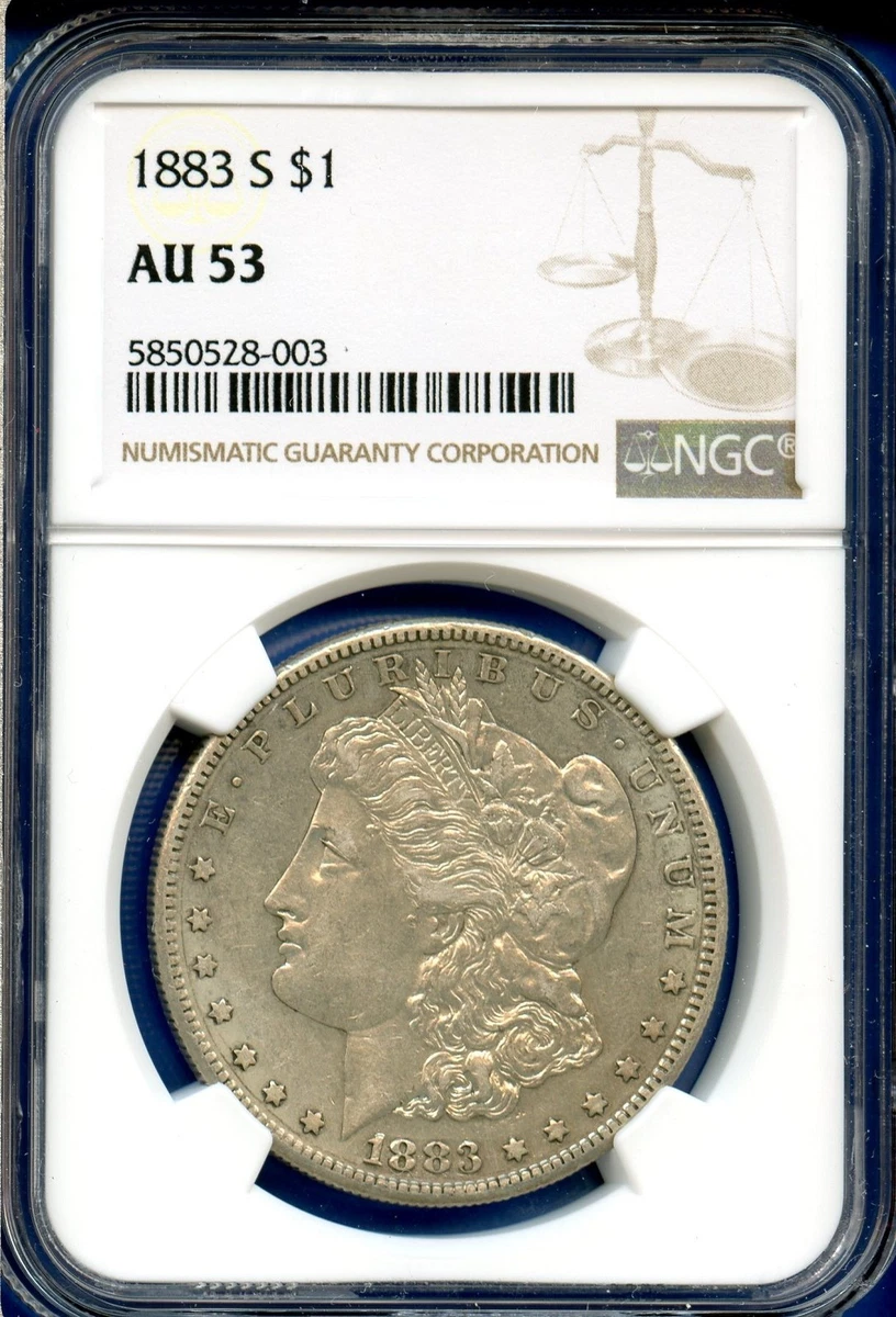 AU 53 Graded 1883 Year Morgan US Dollars (1878-1921) for sale | eBay