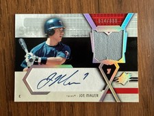 2004 SPx - Swatch Supremacy Signatures Young Stars Joe Mauer #SS-JM /999 (AU,...
