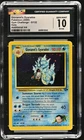 CGC 10 GEM MINT Giovanni's Gyarados Gym Challenge 5/132 Ink ERROR Pokemon Card