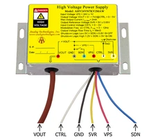 AHV24VN7KV2MAW High Voltage DC-DC Power Supply 24V Input -7kV 2mA Output