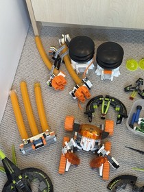 Lego Mars Mission Lot 7 kits 98% complete 7699 Drilling Unit 7690 Base + more!