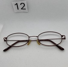 Magnivision Hyper Full Reading Glasses 2.50 Burgundy Metal Frame