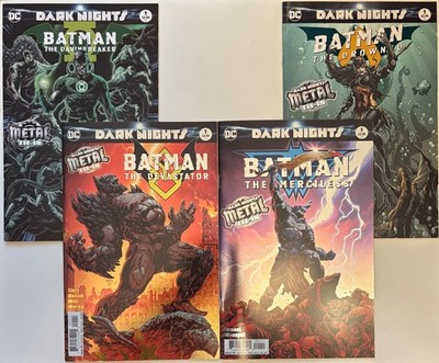 Dark Nights Metal Batman ''The Devastator & Merciless'' #1 Foils & More - DC Comic