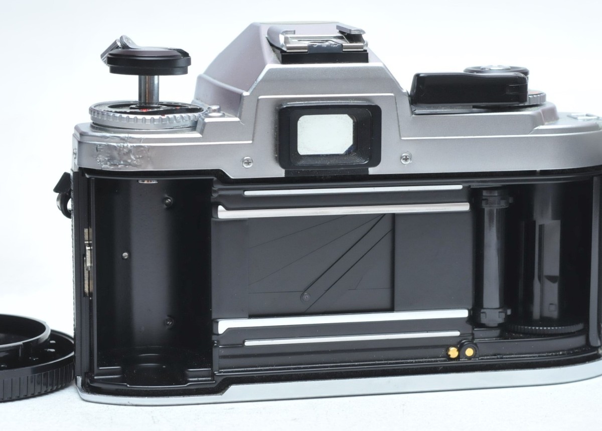 Nikon FG Film SLR Camera chrome W/Hand Grip 69 | eBay
