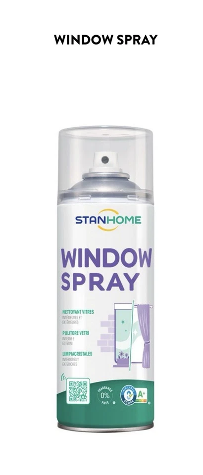 STANHOME SET OFFERTA: WINDOW SPRAY + PANNO VETRI EXTRA SHINE - Immagine 2 di 3
