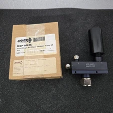 Anver MSP-AM25 Multi-Stage Air Miser Vacuum Pump - 45psi Air Powered - USA