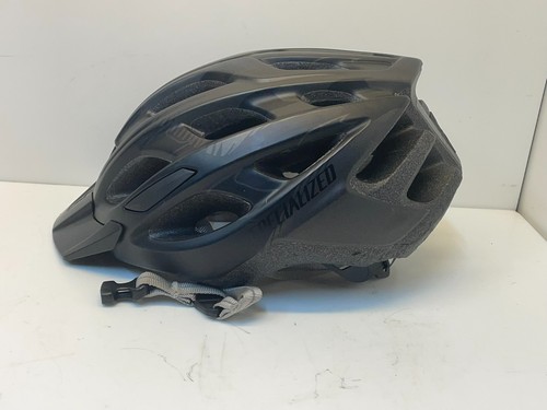 s13- Specialized Chamonix Cycling Helmet Adult 54-62cm Black Road MTN Bike Adj.