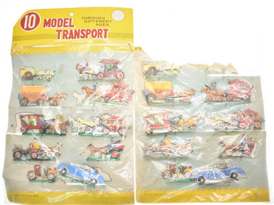 Vintage Model Transport through Different Ages carriages Hong Kong Cake toppers
