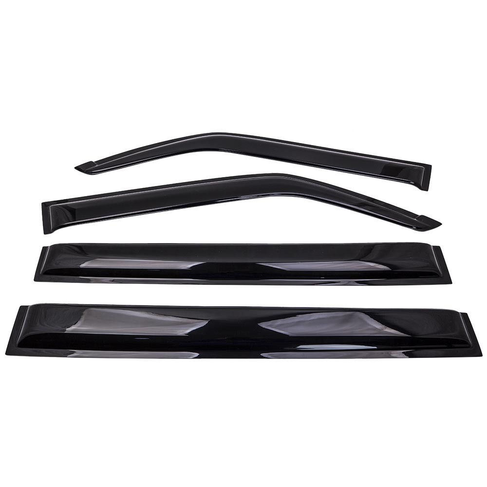 Window Visor Wind Deflectors compatible for Mitsubishi Pajero 2000-2019 Weathershield New - Image 3