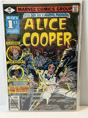 Marvel Premiere #50 (Marvel Comics October 1979) 1st Appearance Of Alice Cooper