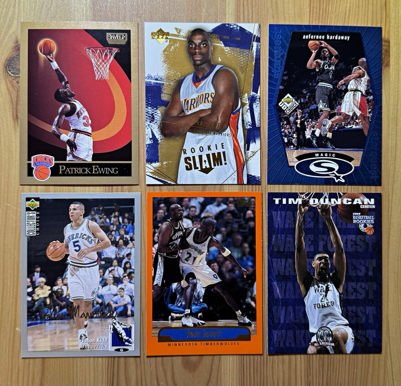 NBA Lot of 6 Cards