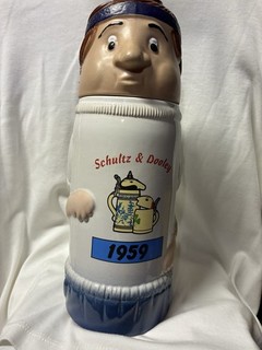 Schultz & Dooley Beer Stein Runner 1st Edition WEBCO Utica Beer Club