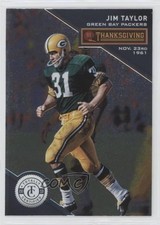 2013 Panini Totally Certified Thanksgiving Day Jim Taylor #94 HOF 3n1