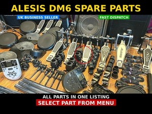 Alesis DM6 elektronisches Schlagzeug Ersatzteile Snare Tom Becken Modul Leitung - Auswahl