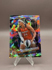Aaliyah Edwards 2025 Panini Prizm WNBA - Cracked Ice #94 Connecticut Sun