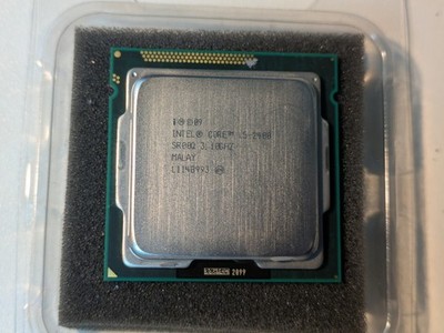Intel Core i5 2400   4×3,1 GHz   LGA1155   Turbo 3,4 GHz   HD Graphics 2000