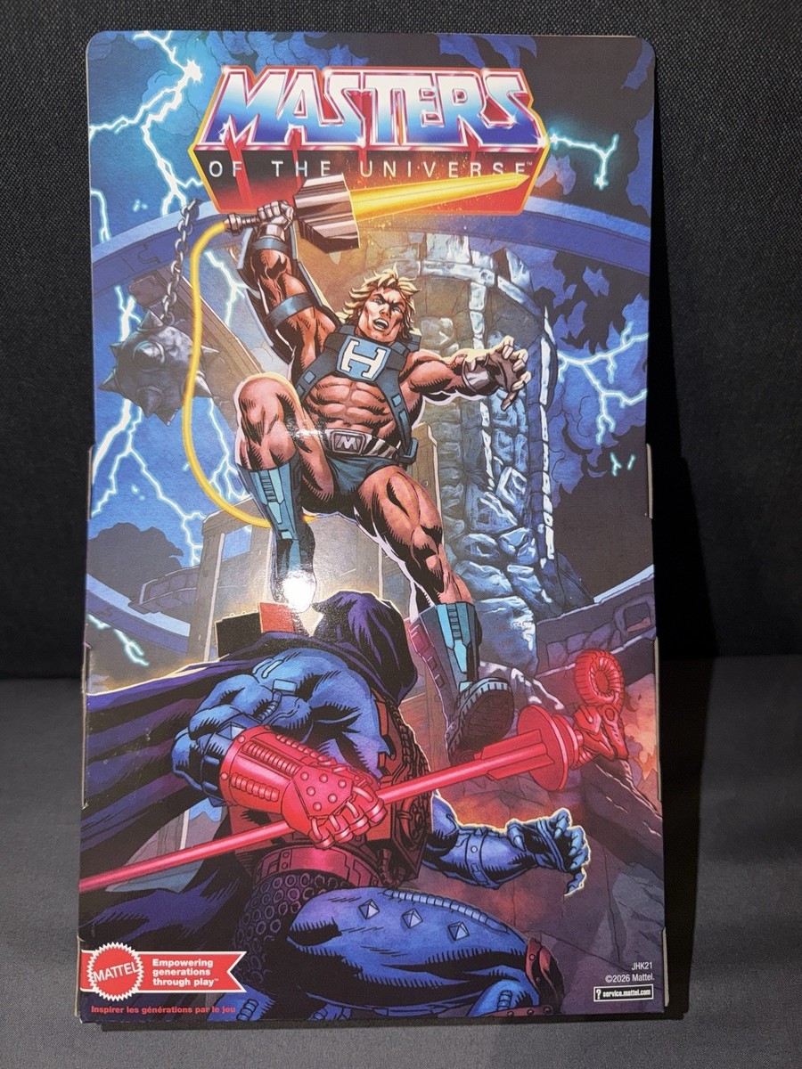 Masters of the Universe MOTU Origins Deluxe Laser Power He-Man