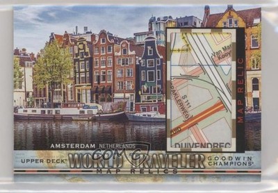 2019 Goodwin Champions World Traveler Map Relics Amsterdam Netherlands y8a